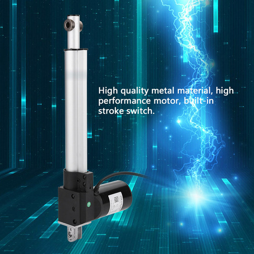 Actuador Lineal Eléctrico Dc 12v 6000n Carrera Máxima De Ele
