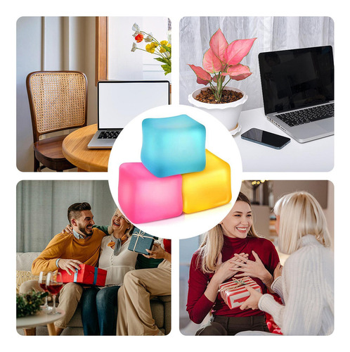 Fidget Toys Cubo De Estrés Cubo De Juguete Fidget 3 Piezas D