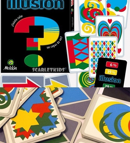 Illusion Juego De Mesa Maldon Scarlet Kids