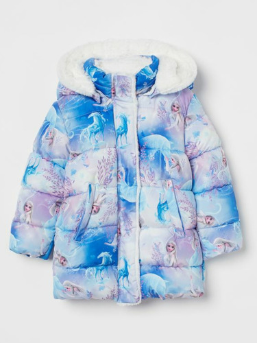 Campera H&m Frozen Disney Elsa 6/8 Años Impecable 