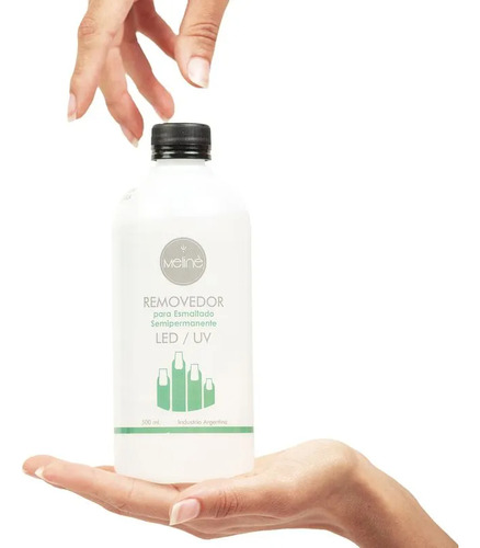 Removedor Para Esmaltado Semipermanente Meline X500ml