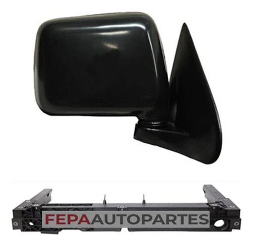 Cacha Espejo Exterior Chevrolet Pick Up Luv 97/99 Negro