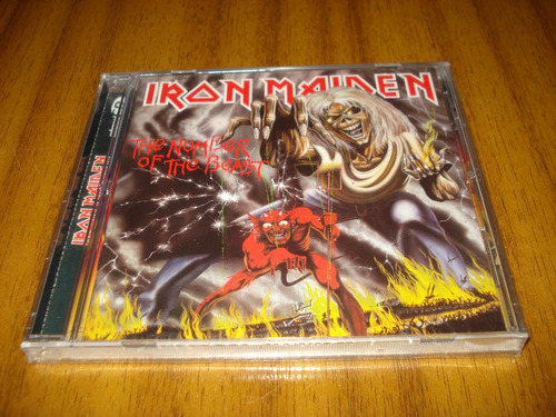 Cd Iron Maiden / The Number Of The... (nuevo) Caja Acrilica