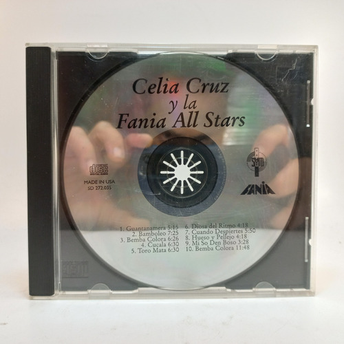 Celia Cruz Y La Fania All Stars - Sin Tapa Cd - Ex