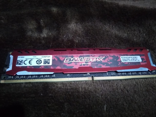 Memória Ram Ballistix Sport Lt 4gb 2400mhz Crucial
