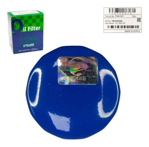 Imagen 3 de 6 de Filtro Aceite Hilux 2.4 2.7 2001 2002 2003 2004 Original