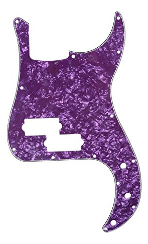 Pickguard P Bass Precision De 4 Capas Purple Pearl -