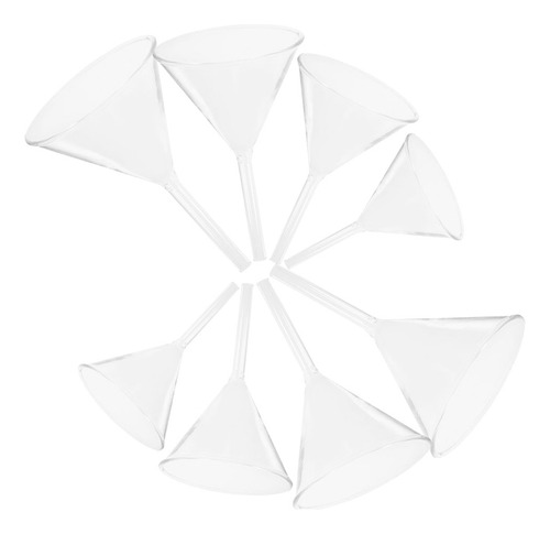 Juego De Embudos De Vidrio Jam Funnel, 8 Unidades