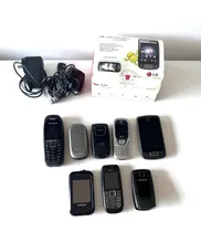 Comprar Vintage Colección Antiguos Teléfonos Celulares Lote Negro