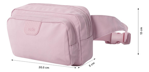 Totto Cangurera Repelente A Líquidos Chill Dur Rosa Lisa