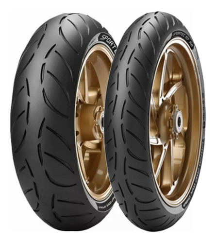 Pneu Metzeler Sportec M7 Rr 120/70 Zr17 + 190/50 Zr17