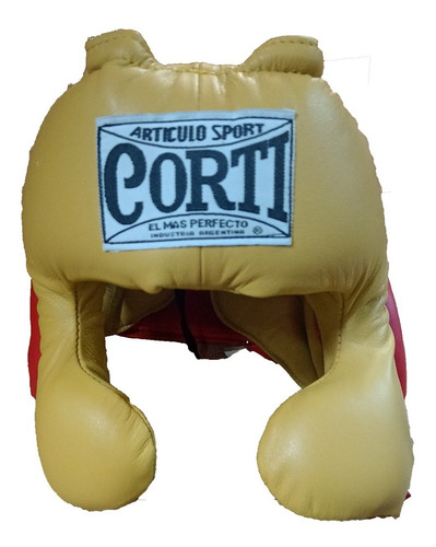 Cabezal De Boxeo Con Pomulos Corti Modelo Americano