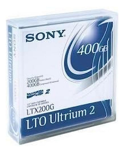 Data Cartridge Sony Ultrium Lto-2 400gb