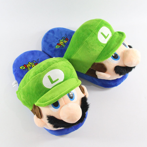 Pantuflas Mario Bros Y Luigi