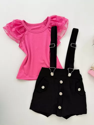 Mini Diva Conjunto Infantil Feminino Roupa Criança Chic Look Estampas  Sortidas 8 Anos - Estampa Étnica