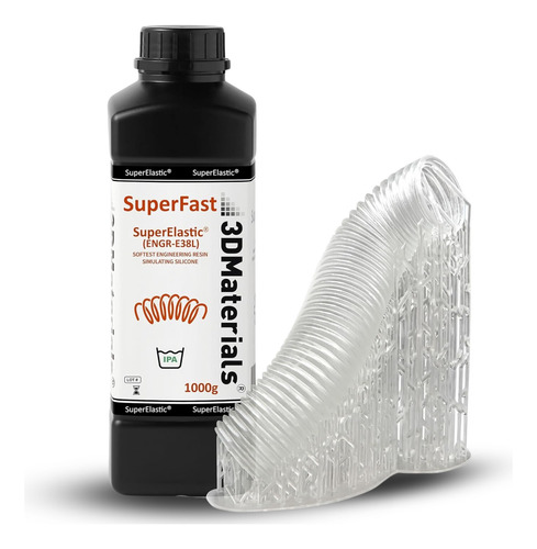 1 Kilo Resina 3d Super Flexible 3dmaterials Super Eleastic 