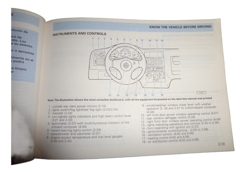 Volkswagen Gol 12/1996 Libro Manual De Instrucciones (Usado)