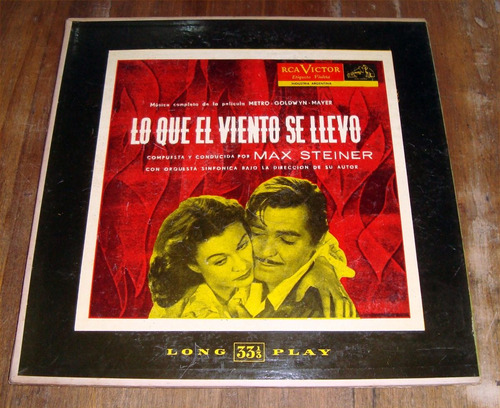 Max Steiner Lo Que El Viento Se Llevo Lp 10' Kktus