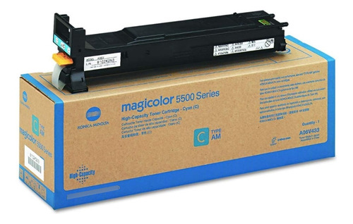 Toner Konica Minolta Magicolor 5500/5600 Series Cyan A06v433