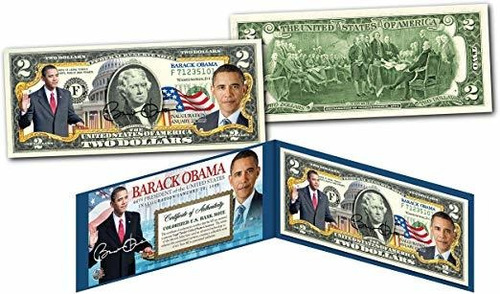 Barack Obama Oficial * * 44º Presidente Genuino Moneda De Cu