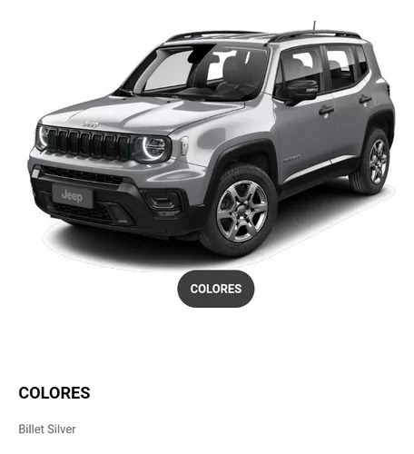 Color De Retoque Jeep Gris Billet Met Renegade Compass