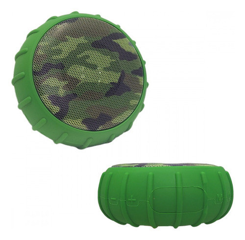 Alto-falante Altomex AL-652 portátil com bluetooth waterproof verde 