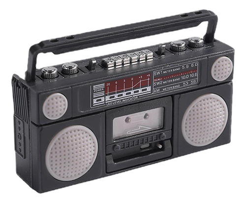 Grabador De Gramófono Realista, Tocadiscos De Casete, Gris