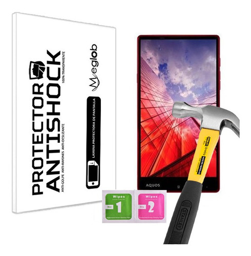 Protector De Pantalla Anti-shock Sharp Aquos Crystal X