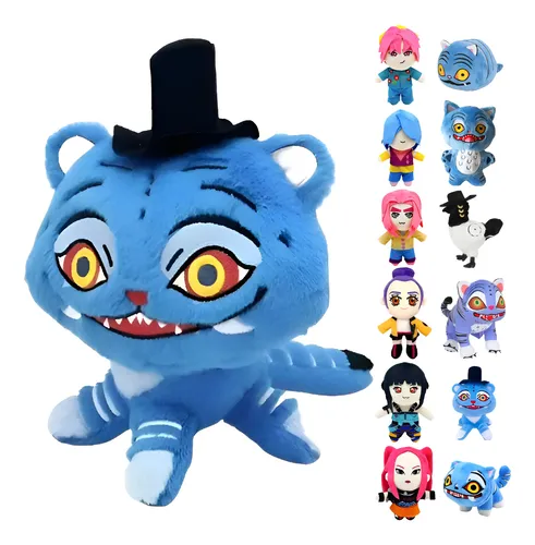 Peluche De Tigre Inspirado En K-pop | Muñeco De Felpa Ultra Suave De K-pop Demon Hunters, Perfecto Para Regalar Y Decorar (algodón PP)
