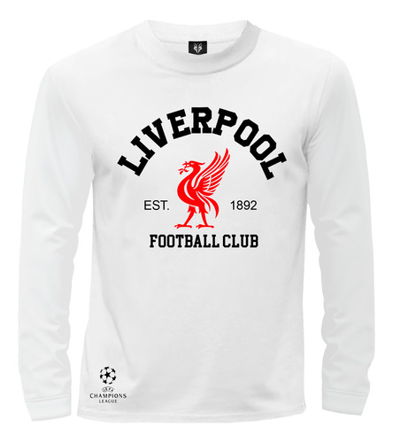 Camiseta Camibuzo Europa  Futbol  Liverpool  Club Letras