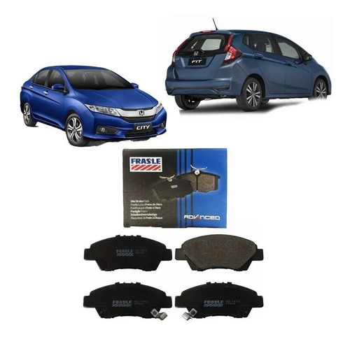 Pastillas De Freno Honda New Fit 2015 Delanteras