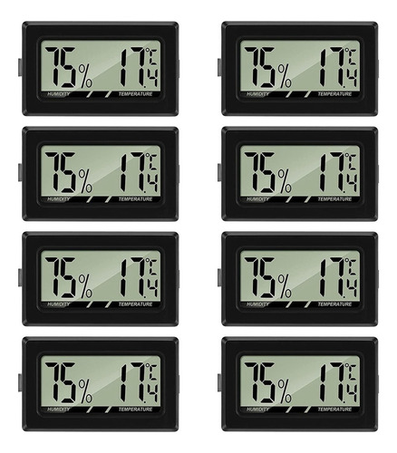 Termómetro Higrómetro Digital Mini Lcd Para Oficina, Habitac