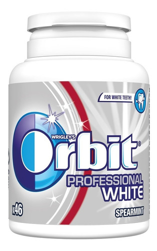 Orbit Chile Sin Azúcar Sabor Professional White 64g