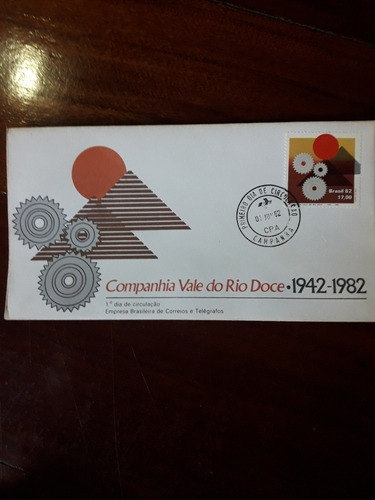 Imagem 1 de 1 de Fdc-1982-1259-companhia Vale Do Rio Doce