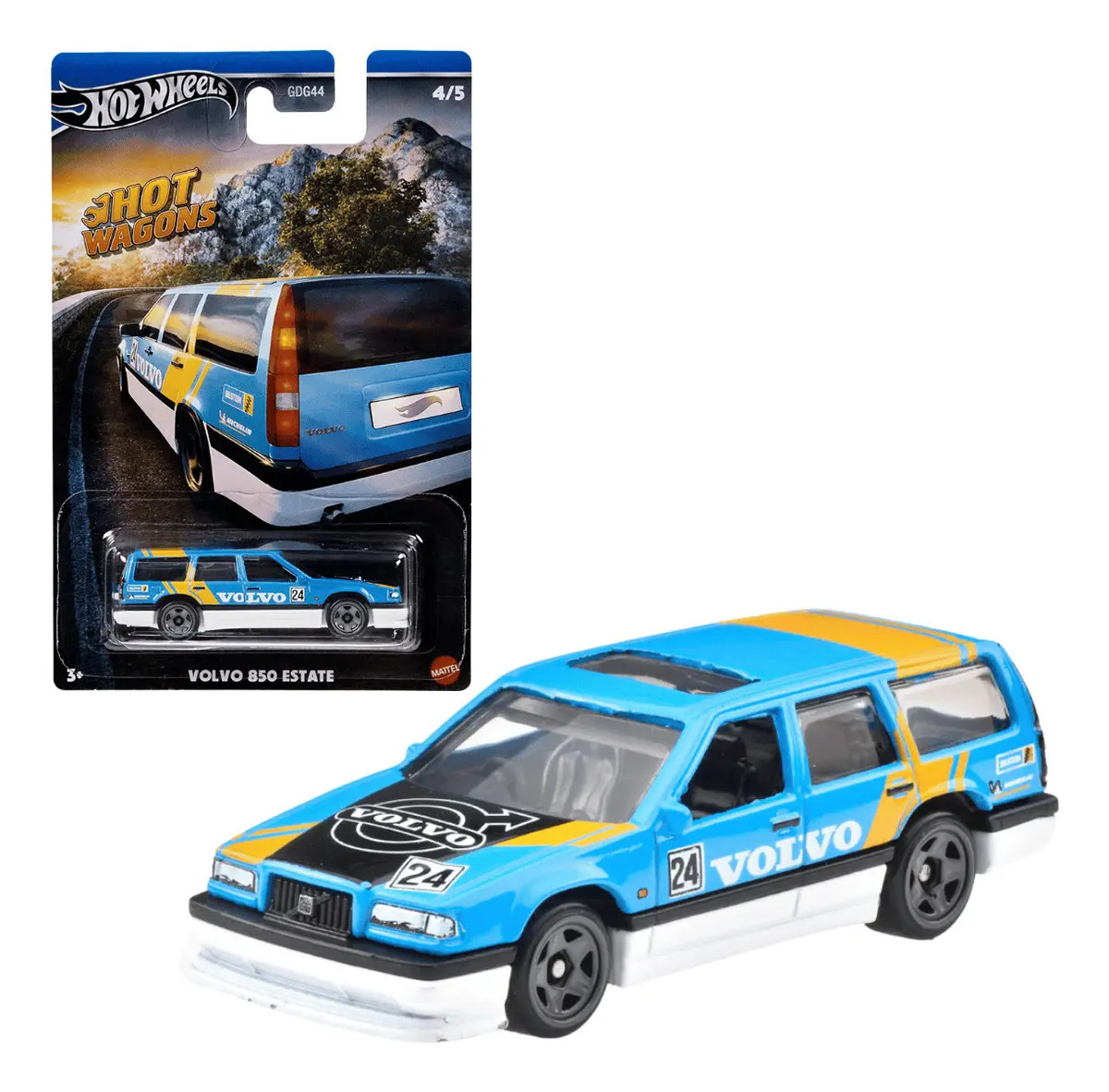 Carrinho Hot Wheels Volvo 850 Estate Hot Wagons Hwr56
