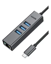 Comprar Adaptador Usb 3.1 Tipo C A Hub Usb 3.0 + 1 Rj45 Lan Netcom