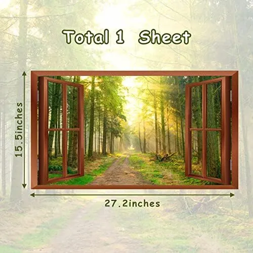 Pegatinas De Pared 3d, Pegatinas De Pared Para Ventana Falsa