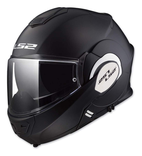 Ls2 Cascos Modular Valiant Casco (negro Mate - Xl)