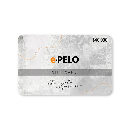Gift Card Hot Sale $40.000 Kit Regalo P/ Pelo Uñas E - Pelo
