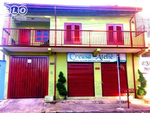 Imagem 1 de 18 de Excelente Sobrado, Com Um Salão Comercial Bem Localizado, Ao Lado Da Principal Avenida Da Cidade. - Ca04737 - 34428858
