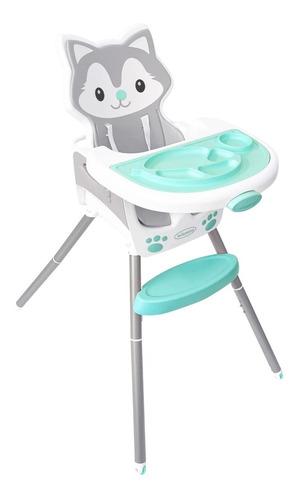 Silla Alta Booster Periquera Para Bebe Convertible 4 En 1