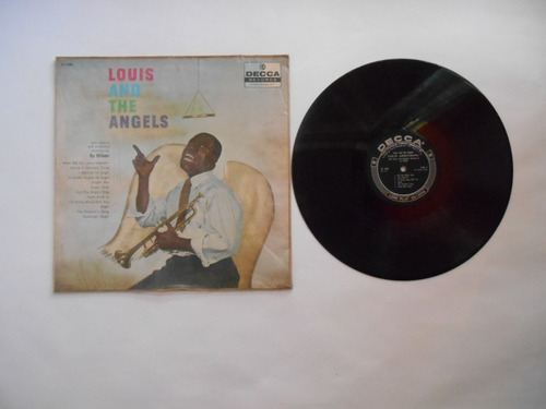 Lp Vinilo Louis Armstrong Louis And The Angels Colombia 1960