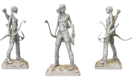 Tomb Raider Set Figuras X 3 Archivo Stl Para Impresion 3d