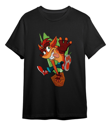 Camiseta Básica Camisa Crash Bandicoot Game Jogo Aku Aku Y2k