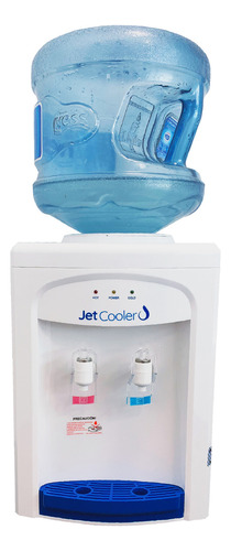 Dispenser Agua Fresca Caliente Mesada Para Bidón Jetcooler SS-JET87MECO Blanco 220V