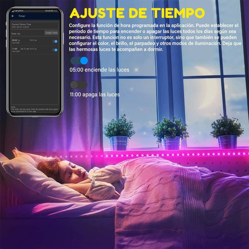 Tiras Luces Led 15m Alexa Led Rgb Luces Led Alexa Magic Home