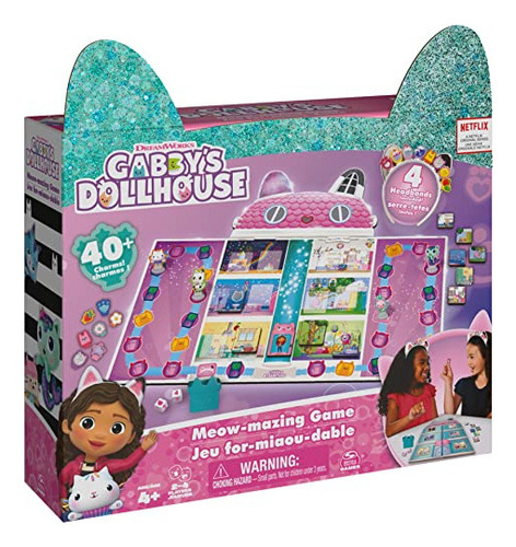 Juego De Mesa Gatilaberinto Gabby Dollhouse