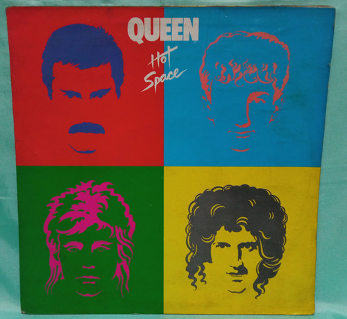 O Queen Lp Hot Space 1982 Peru Ricewithduck