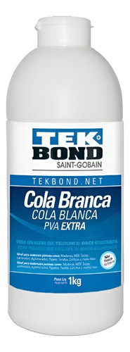 Cola Fria Pva Extra Blanco 1 Kg Tekbond