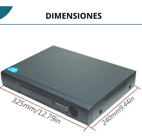 Grabador Nvr Smart Wifi - 16 Canales Ip Onvif Tuya Smart
